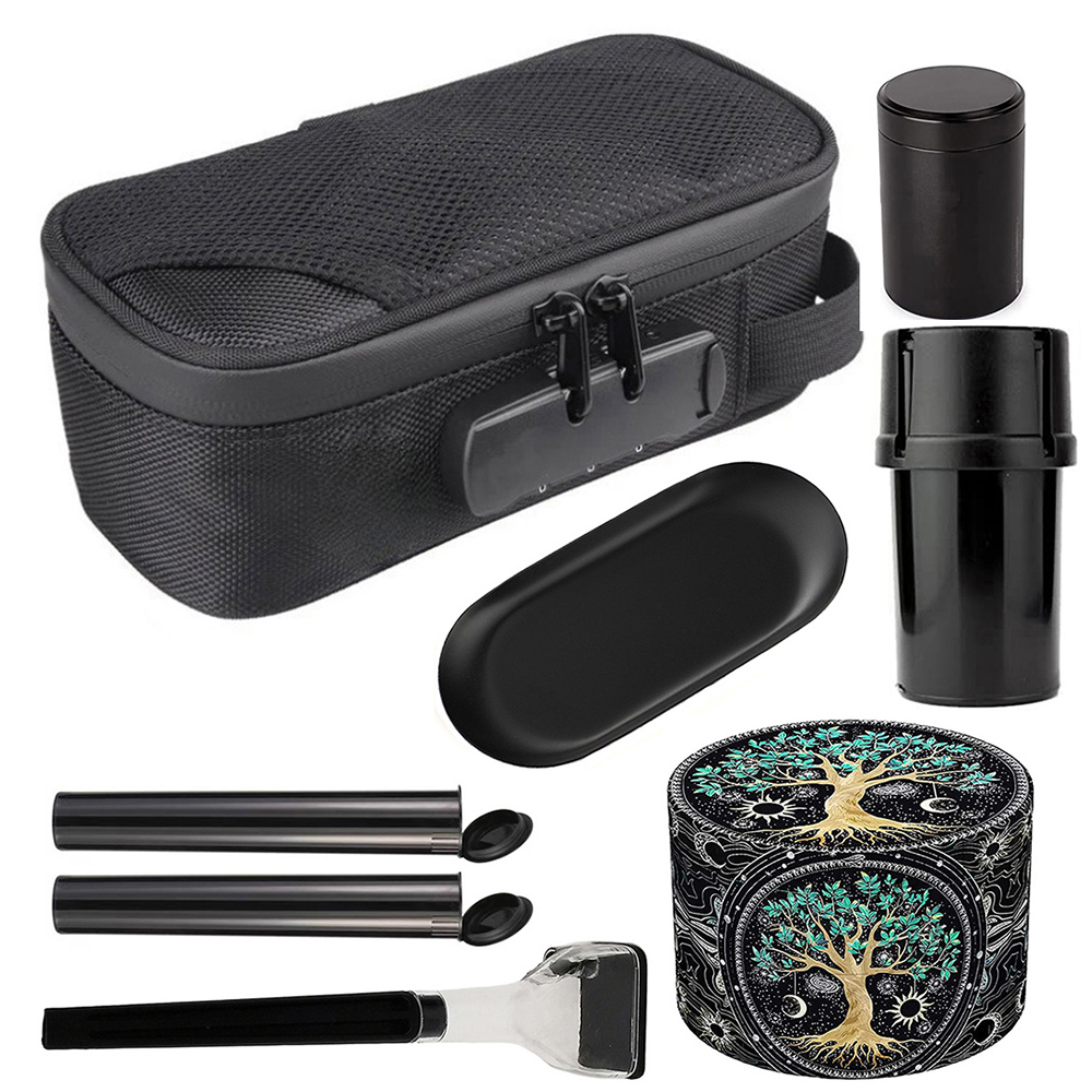 Luxury Bags Youtube - 1/4/8pcs กลิ่นควันกระเป๋ายาสูบเครื่องบดสมุนไพร Rolling PLATE Maker ล็อค