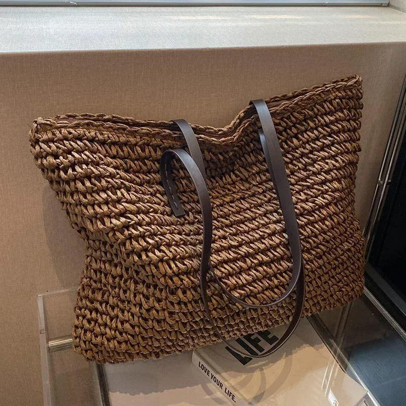 Luxury Bags Trend 2025 - PU Luxury Designกระเป๋าสะพายทอผ้าเย็บกระเป๋าแฟชั่นสุภาพสตรีลดราคา 2025 แฟชั่นกระเป๋าสะพายไหล่ความจุขนาดใหญ่