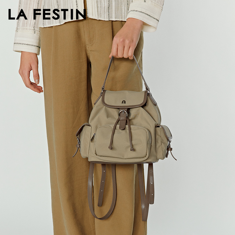Luxury Bags For School - LA FESTIN กระเป๋าเป้สะพายหลังแบบดั้งเดิมกระเป๋าใหม่สำหรับผู้หญิงกระเป๋าเป้สะพายหลังเดินทางกระเป๋าความจุขนาดใหญ่กระเป๋าดีไซน์หรูกระเป๋าลำลองกระเป๋านักเรียน