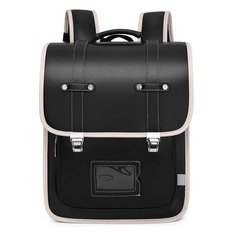 Luxury Bags For School - กระเป๋าเป้เด็กอังกฤษสุดหรู กระเป๋านักเรียนประถม หนัง PU กันน้ำ ป้องกันกระดูกสันหลัง