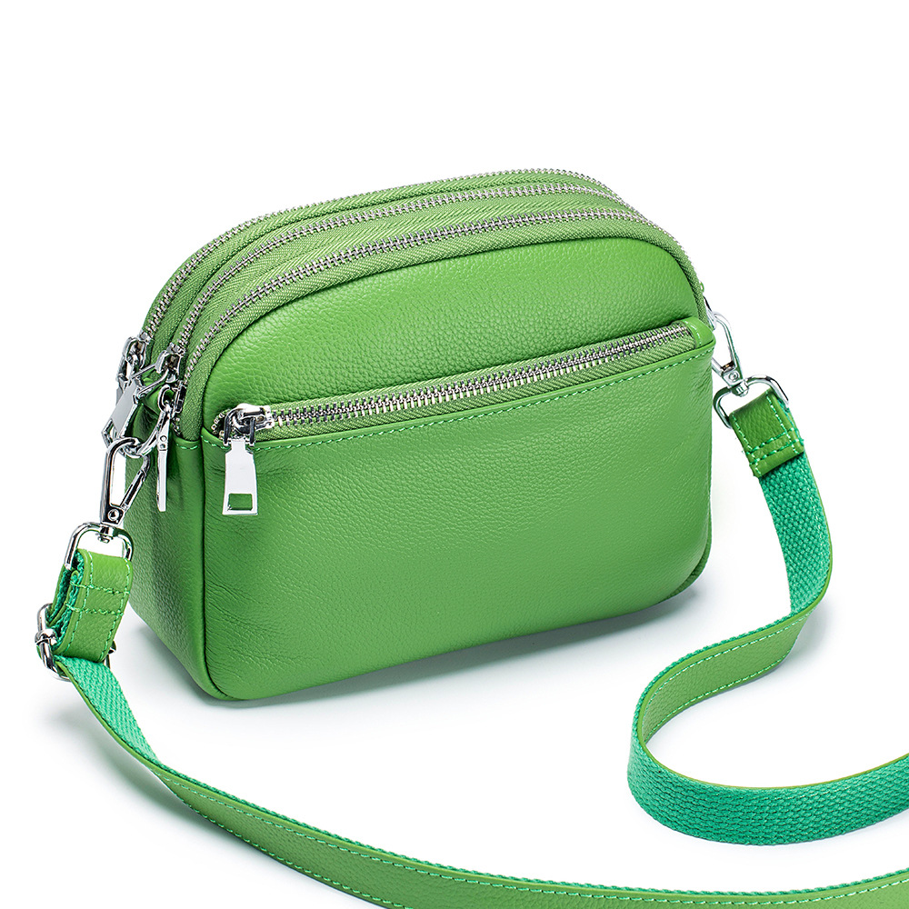 Luxury Bags Consignment - หนังแท้อเนกประสงค์กระเป๋าสะพายไหล่หนังวัวสำหรับผู้หญิงสะพายข้างหรูหราดีไซน์เนอร์กระเป๋าถือโท้ทลิปสติกกระเป๋าใส่โทรศัพท์กุญแจ
