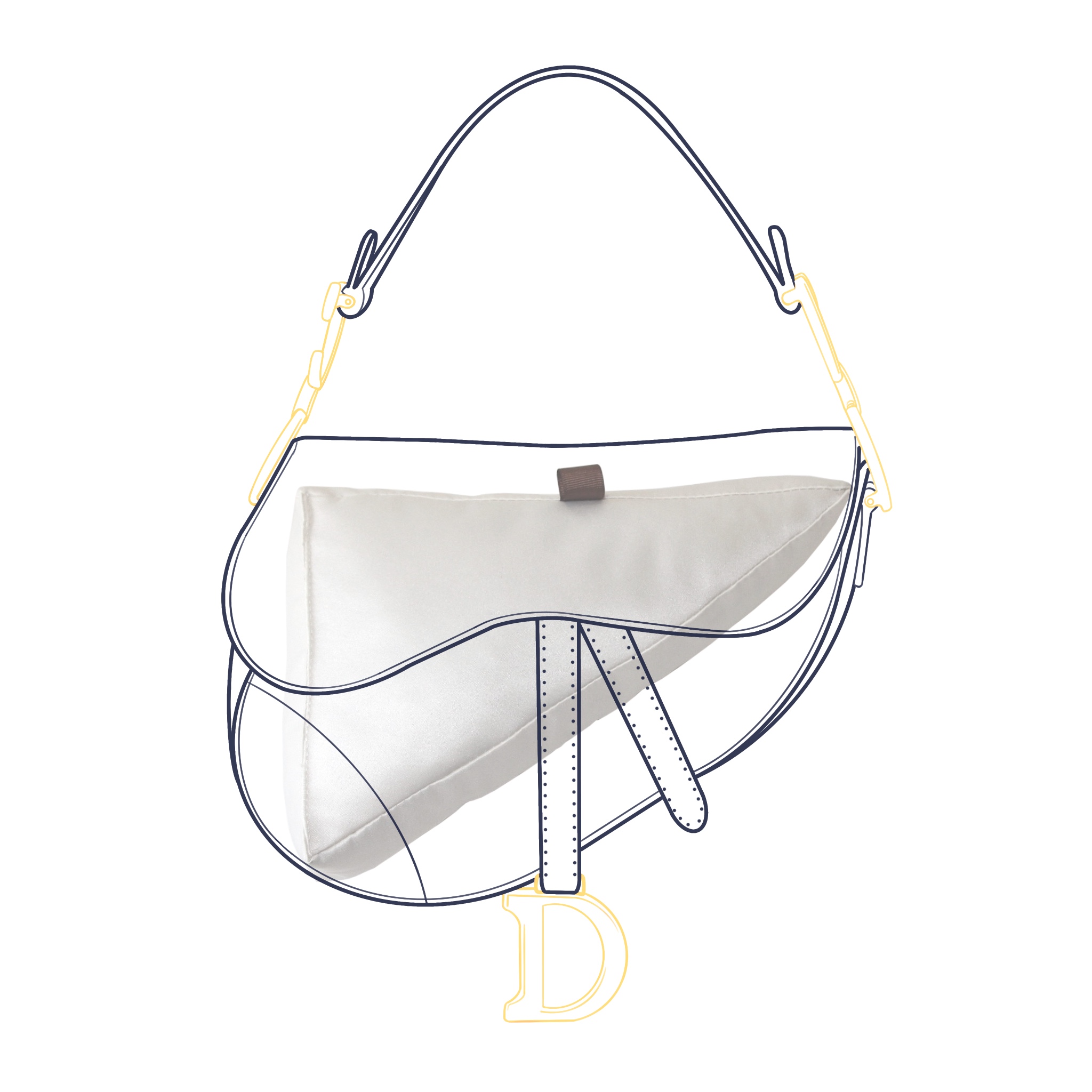 เหมาะสำหรับกระเป๋าใส่กระเป๋าอา - Luxury Bags Dior บทวิจารณ์และราคา