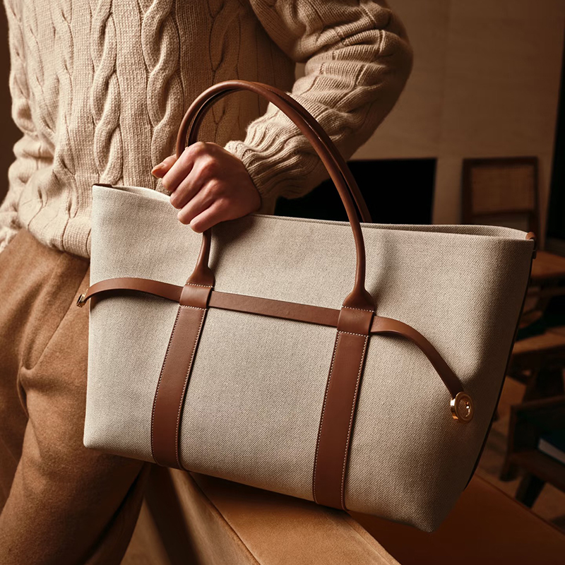 กระเป๋าถือหนังวัวแท้ ดีไซน์แบร - Luxury Bags Old Money บทวิจารณ์และราคา