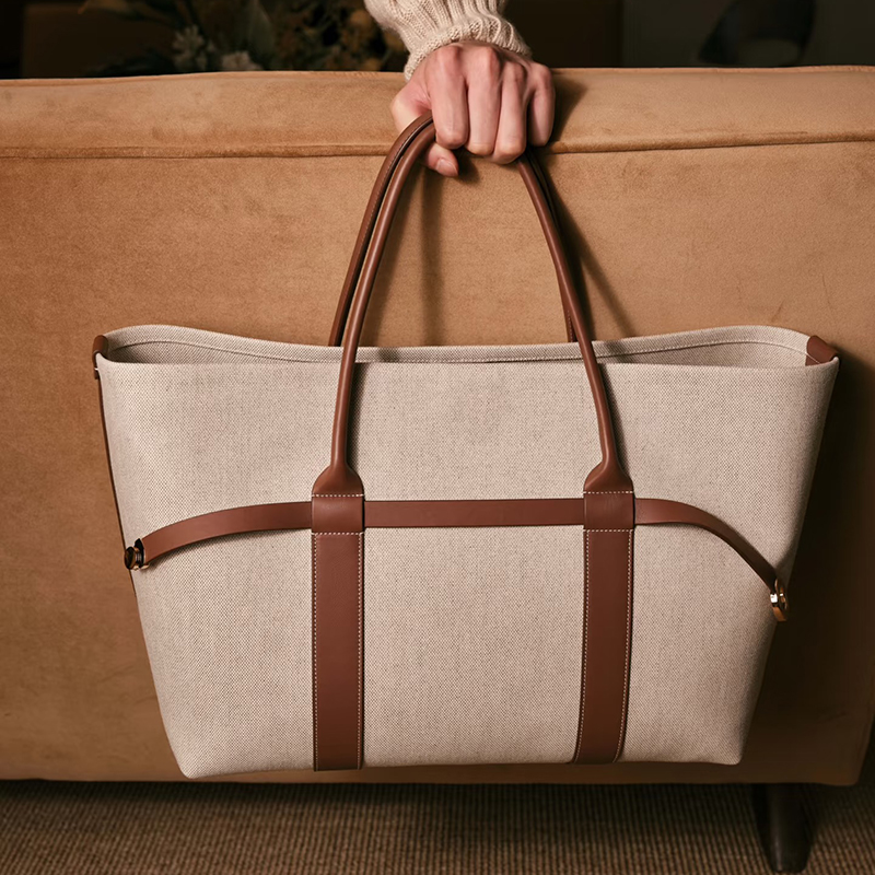 กระเป๋าถือหนังวัวแท้ ดีไซน์แบร - Luxury Bags Old Money บทวิจารณ์และราคา