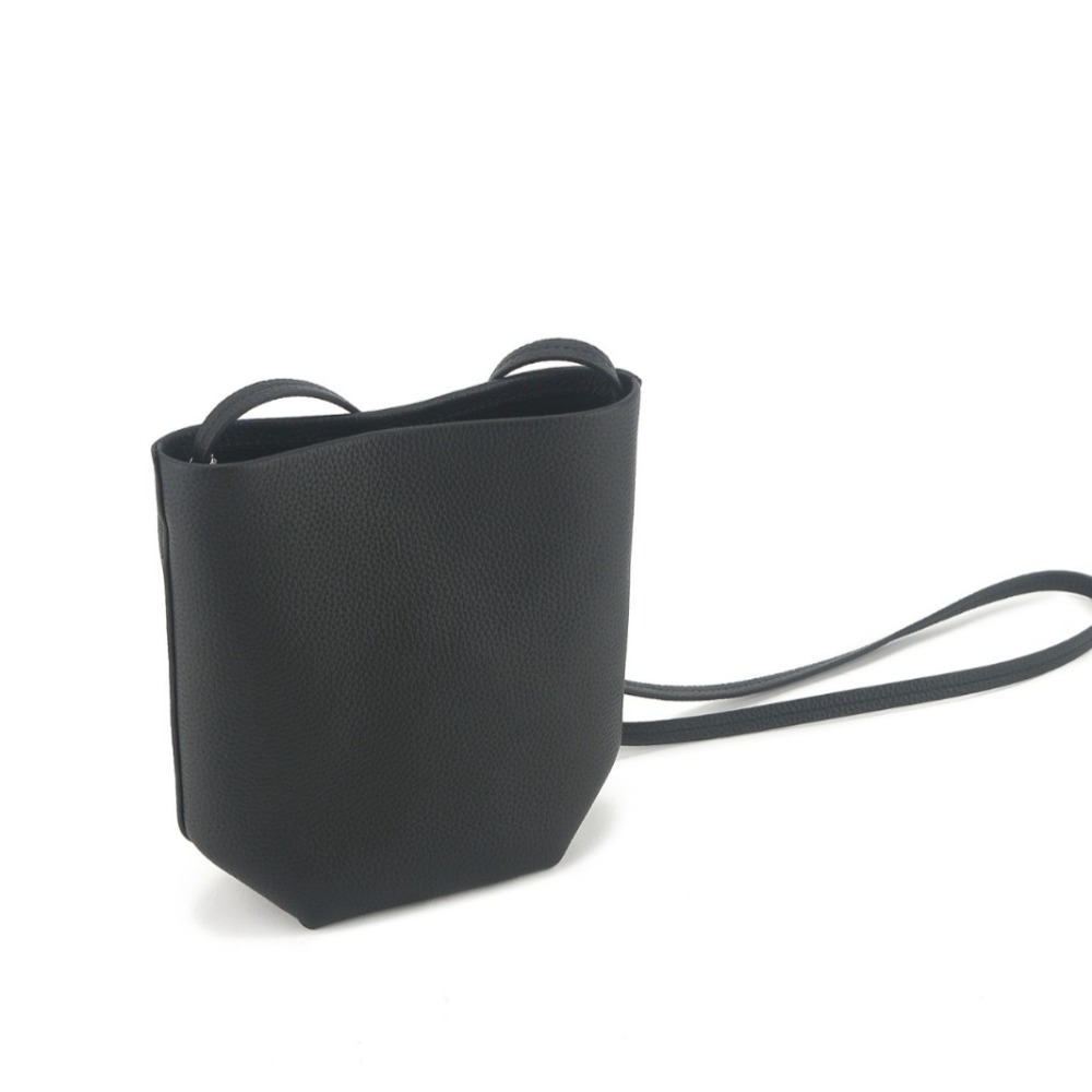 กระเป๋าถือทรงถังใบเล็กหนังแท้ส - Luxury Bags Old Money บทวิจารณ์และราคา