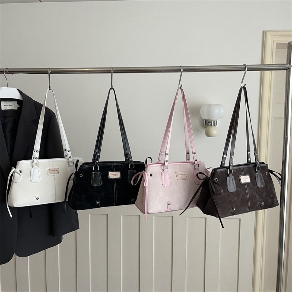 กระเป๋าถือหนังเทียมสไตล์มินิมอ - Structured Handbag Top Handle บทวิจารณ์และราคา