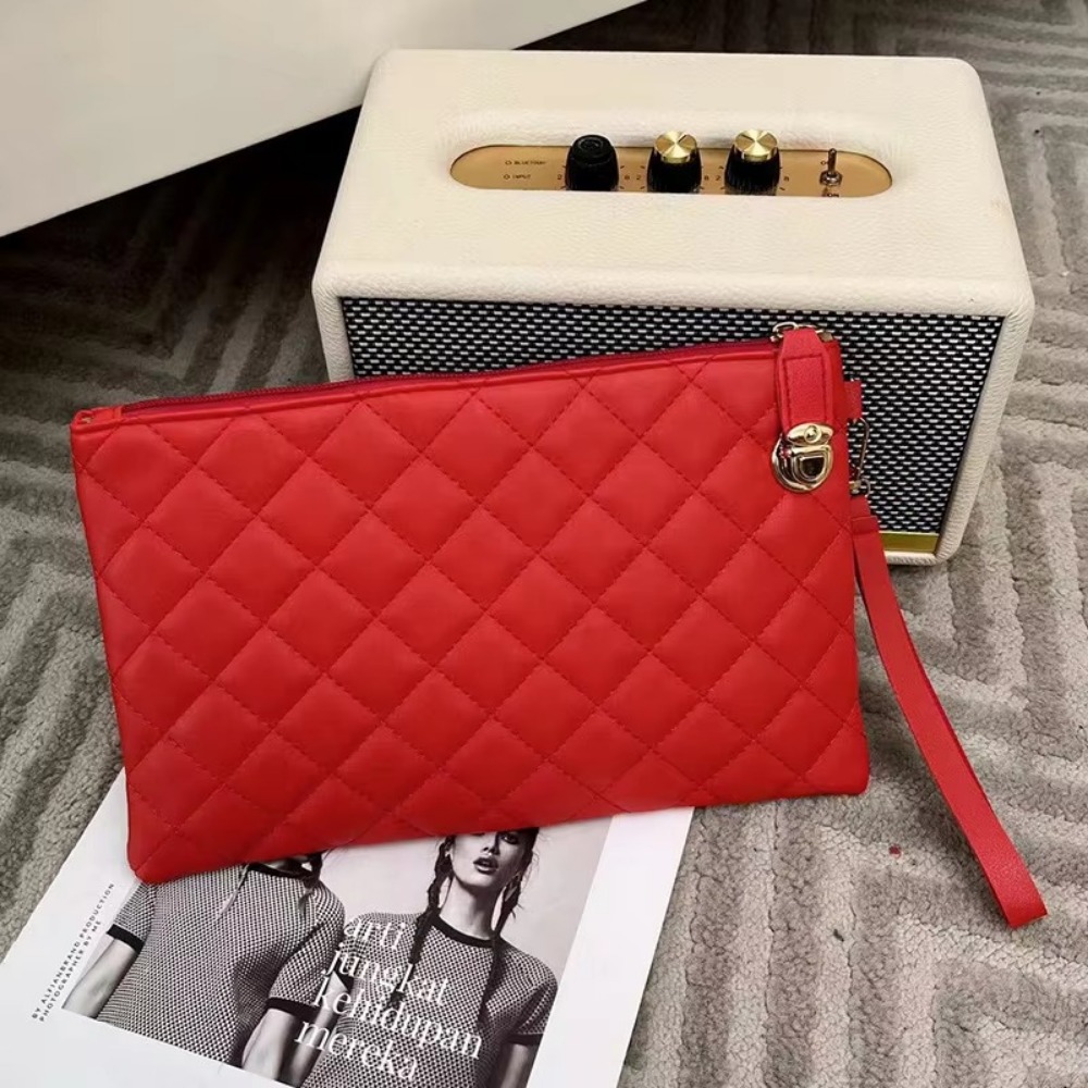 กระเป๋าสตางค์ผู้หญิงแฟชั่น กระ - Wristlet Wallet Zipper บทวิจารณ์และราคา