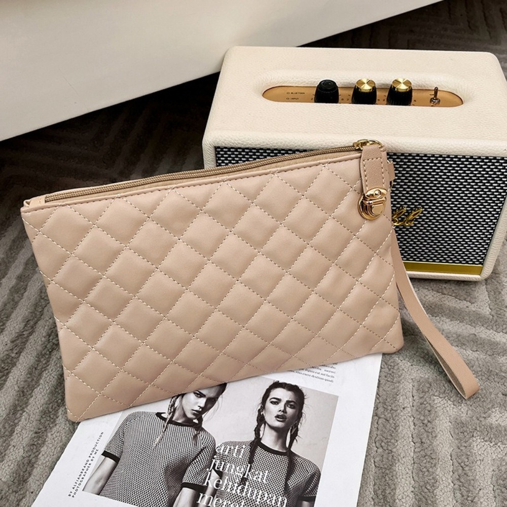กระเป๋าสตางค์ผู้หญิงแฟชั่น กระ - Wristlet Wallet Zipper บทวิจารณ์และราคา