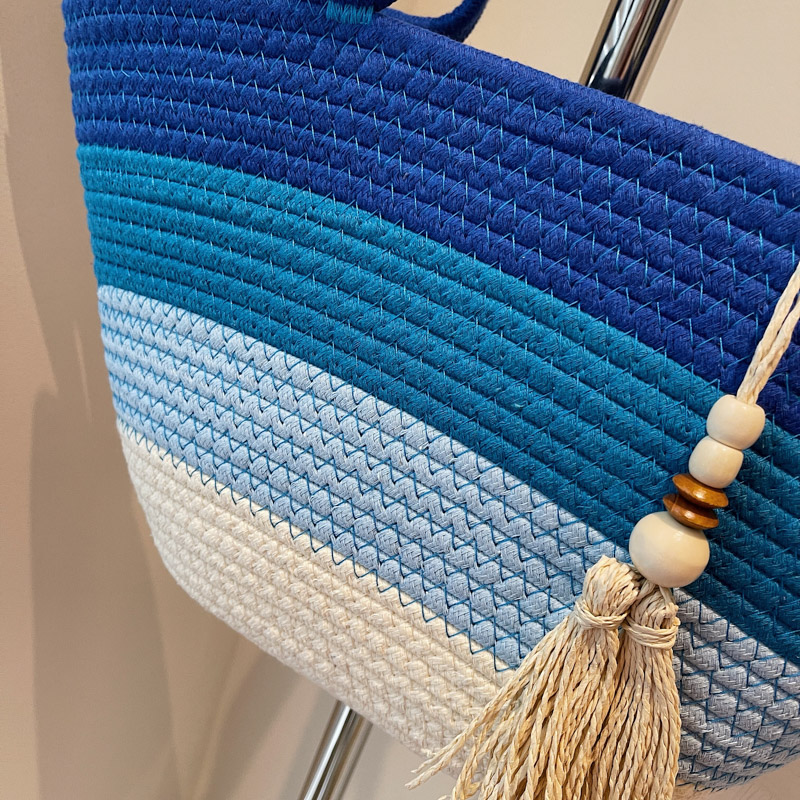 เชือกฝ้ายทอออกแบบไหล่ Tote กระ - Luxury Bags Consignment บทวิจารณ์และราคา