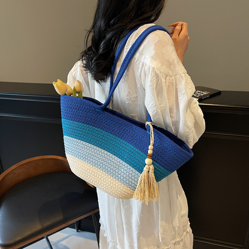 เชือกฝ้ายทอออกแบบไหล่ Tote กระ - Luxury Bags Consignment บทวิจารณ์และราคา