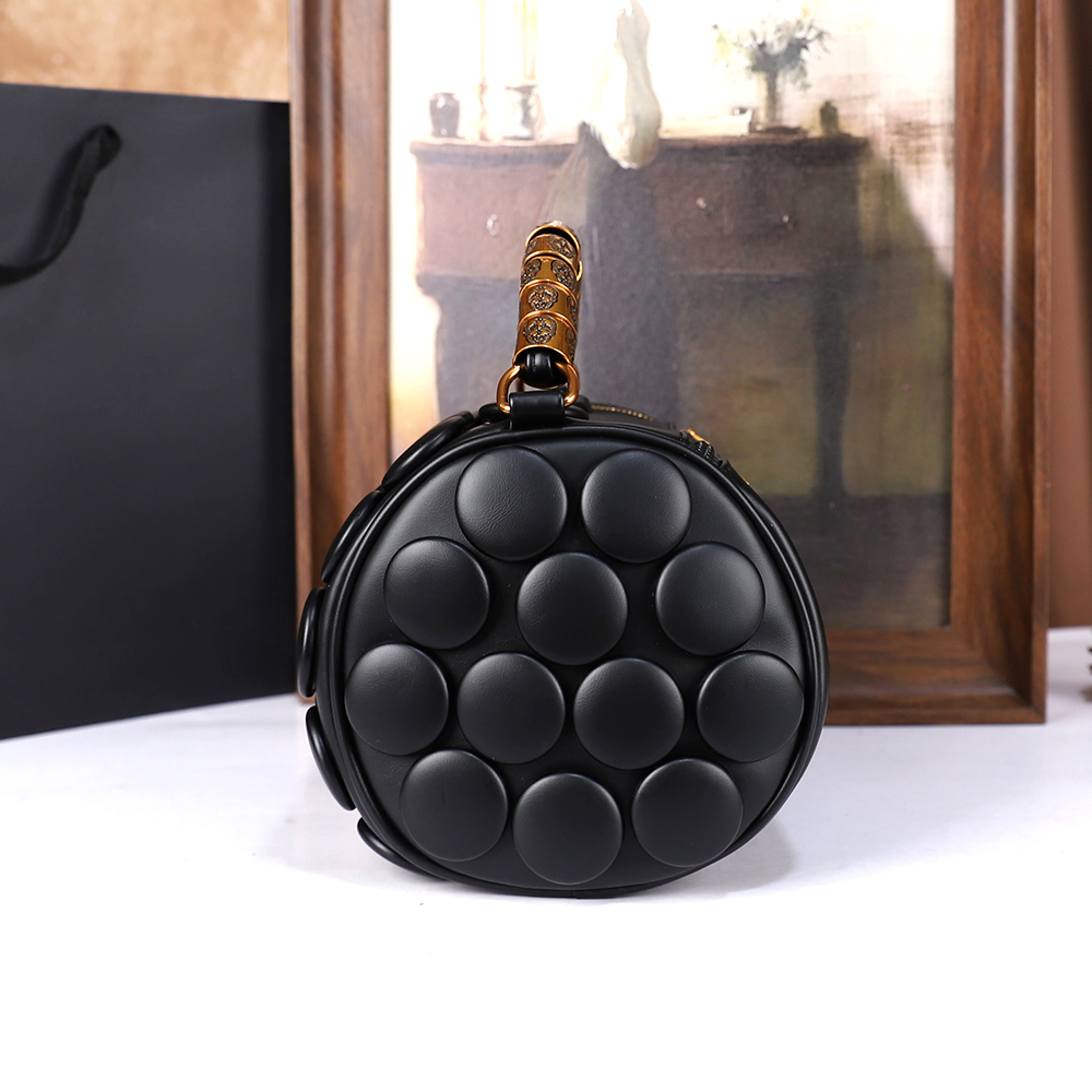 กระเป๋าถือหนังทรงกลมแบบย้อนยุค - Luxury Bags Youtube บทวิจารณ์และราคา