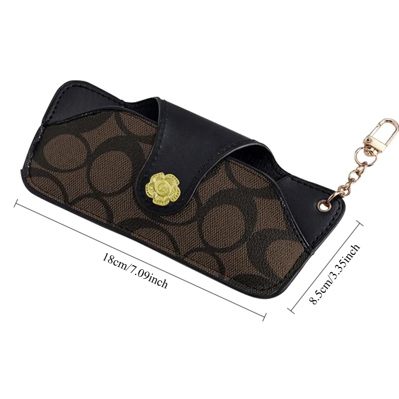 กระเป๋าใส่แว่นตาหนังพิมพ์ลายวิ - Luxury Bags Consignment บทวิจารณ์และราคา