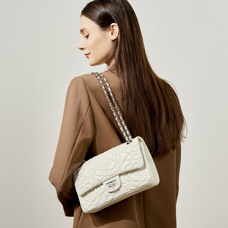 กระเป๋าสะพายไหล่หนังแกะไฮแลนด์ - Luxury Bags For School บทวิจารณ์และราคา