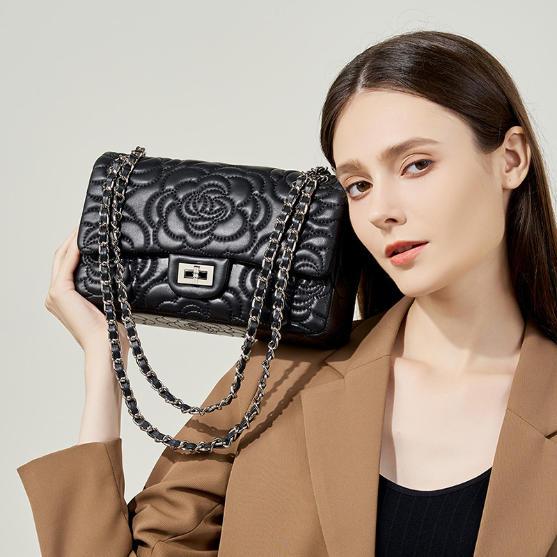 กระเป๋าสะพายไหล่หนังแกะไฮแลนด์ - Luxury Bags For School บทวิจารณ์และราคา